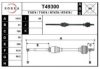 EAI T49300 Drive Shaft